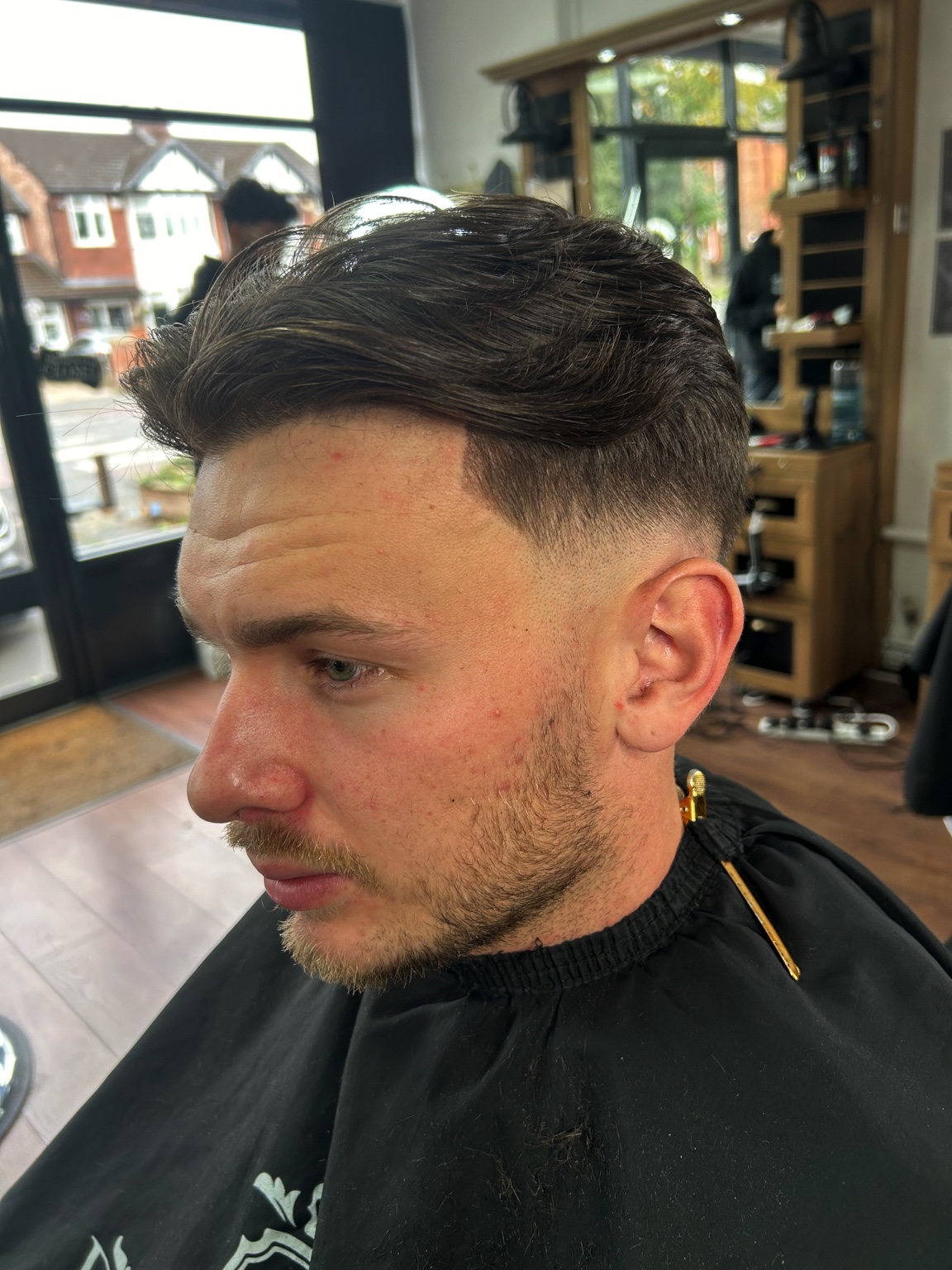 Afro textured shape-up