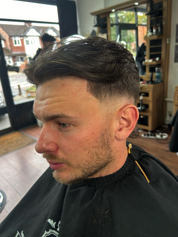 Afro textured shape-up